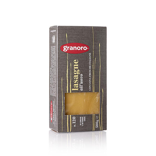 Lasagnes aux oeufs Granoro, 82 x 60 x 1mm, No.120, 500 g