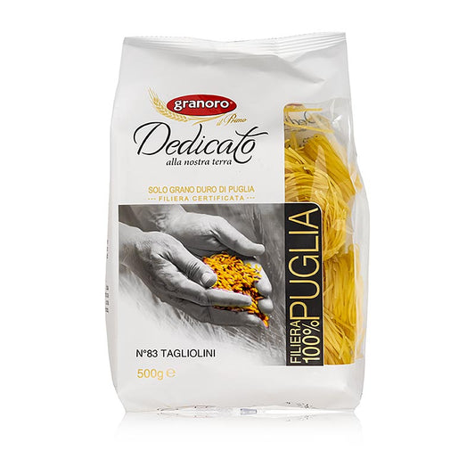 Granoro Tagliolini Nidi, 2 mm, nidi di tagliolini, n. 83, 500 g