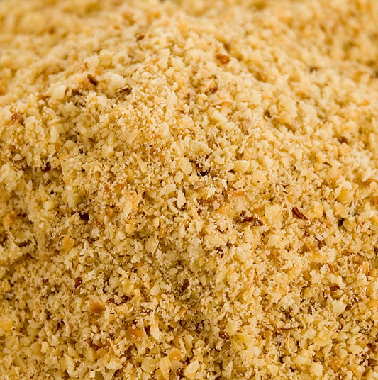 Haselnussgrieß, dunkel, geröstet, grob, 1 kg - Intensives Nussaroma für Gebäck, Kuchen und Patisserie