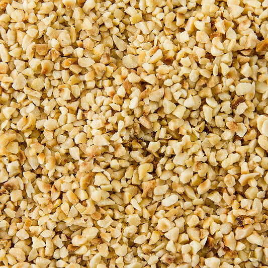 Fein gehackte geröstete Haselnüsse, ideal für Haselnuss-Krokant und Schokolade, 2,5 kg, können im Kühlschrank aufbewahrt werden