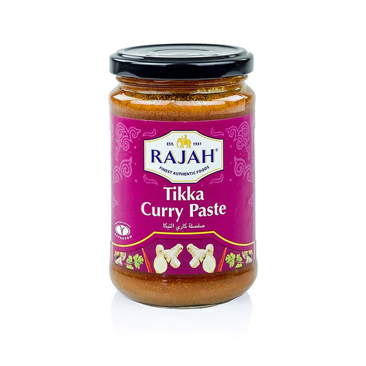 Rajah Tikka Paste, 300 g, aromatische Würzzubereitung für Hühnerfleisch oder Fisch-Curry