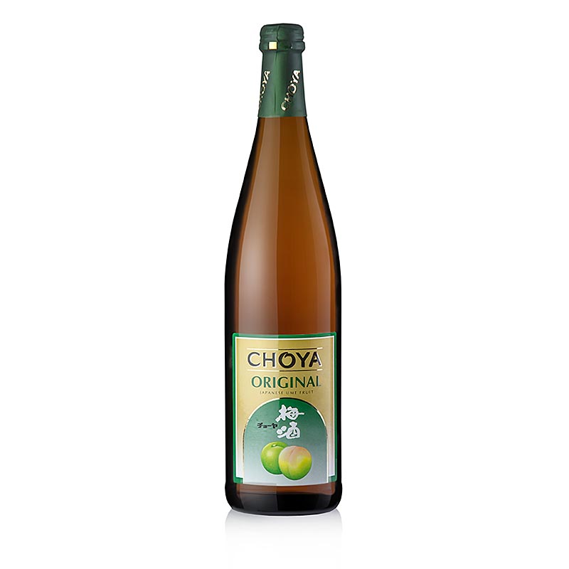 Pflaumen-Wein Choya Original (Plum) 10% vol, 750 ml - köstlicher japanischer Likör aus reifen Pflaumen, perfekt für besondere Anlässe und zum Genießen