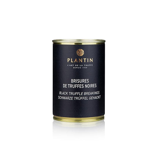 Fein gehackte Winter-Edeltrüffel in Salz und Trüffelsaft eingekocht, ideal für Terrinen, Pasteten und Saucen 210g Vollkonserve von Plantin