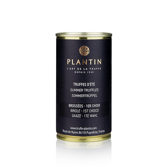 Sommertrüffel, ganze Trüffel, Plantin, 110 g - reif und schön, ideal für Terrinen, Pasteten, Saucen und Frischkäse