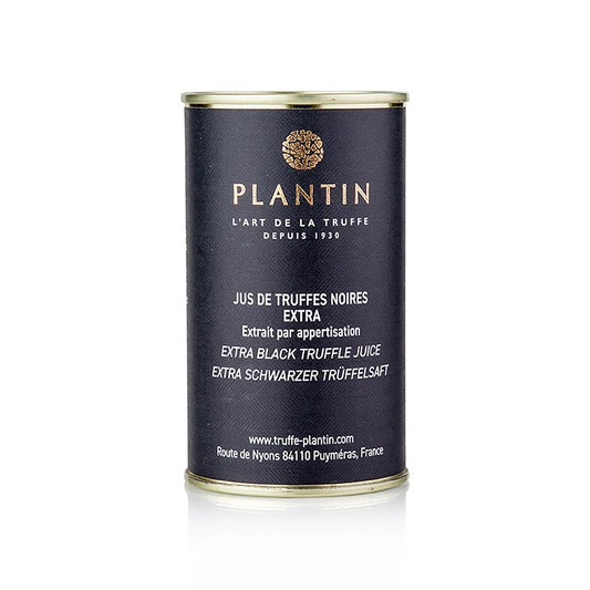 Konzentrierter Wintertrüffel-Jus extra aus Frankreich, 200 ml - ideal für Saucen, Fonds und Pasteten, hergestellt beim ersten Kochvorgang der Pèrigord-Trüffel von Januar bis März, mit intensivem Aroma
