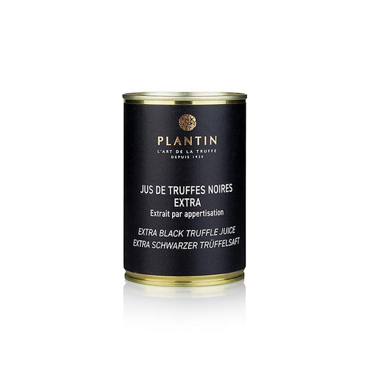 Wintertrüffel-Jus extra - konzentriert, Frankreich, 400 ml: Stark reduzierter Saft aus Wasser, Trüffelextrakten und Salz, ideal für Saucen, Fonds und Pasteten, mit dem intensiven Aroma von schwarzen Pèrigord-Trüffeln, hergestellt aus Trüffeln von Januar, Februar und März