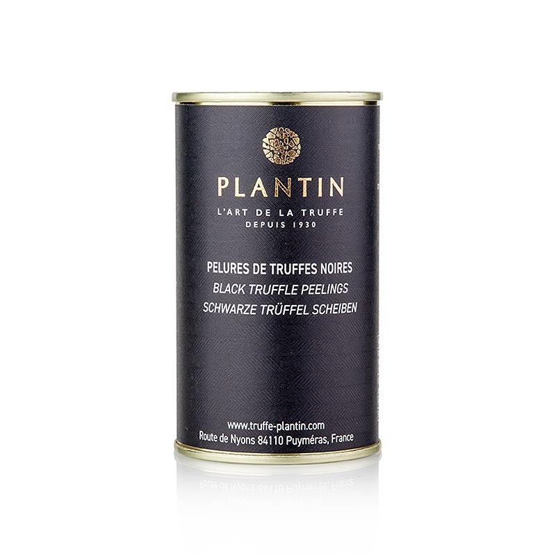 Truffes d'hiver (Tuber Melanosporum), Pelures, coquilles et tranches de truffes, Plantin, 105 g