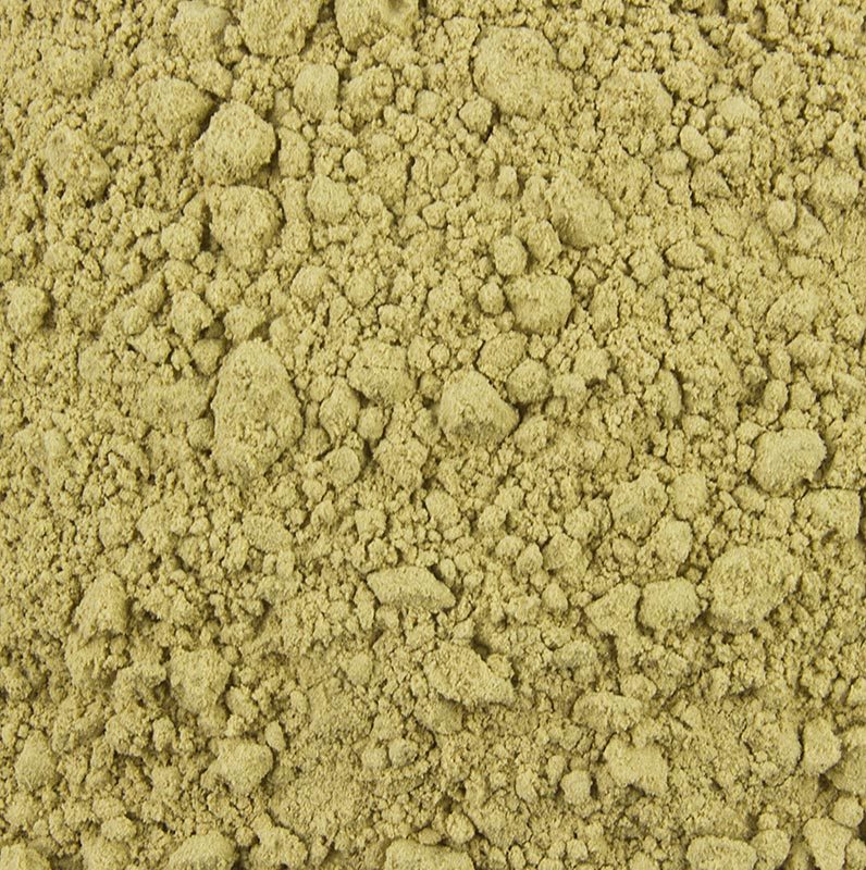 Getrocknetes, gemahlenes Ingwer-Pulver in einer Verpackung von 1 kg Wird als Zutat für Currypulver und asiatische Gerichte verwendet