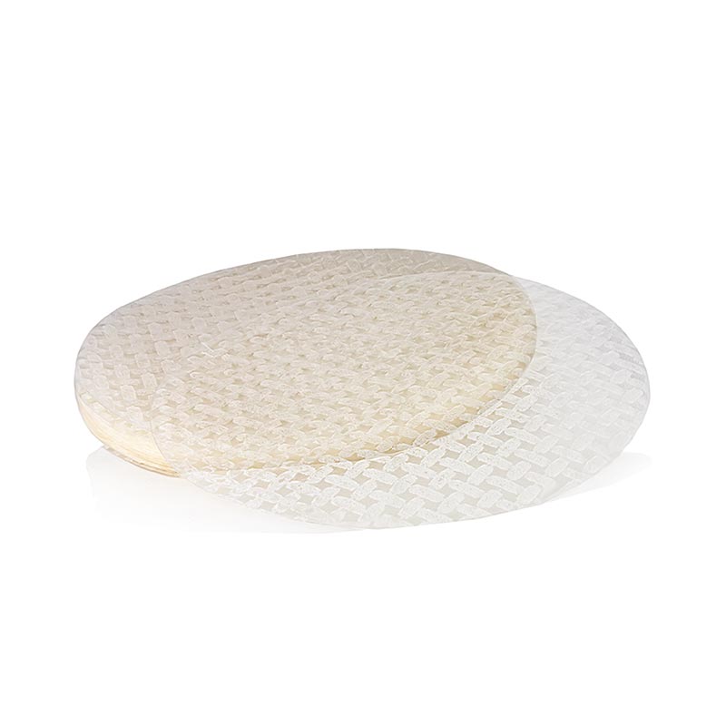 Reispapier zum Einweichen in lauwarmem Wasser für Frühlingsrollen und Teigtaschen geeignet