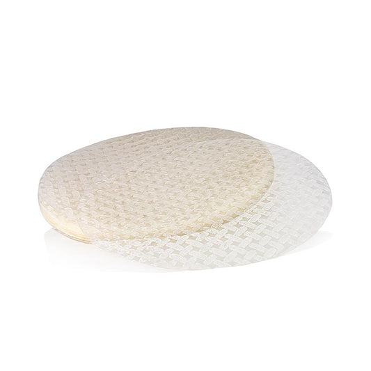 Reispapier zum Einweichen in lauwarmem Wasser für Frühlingsrollen und Teigtaschen geeignet