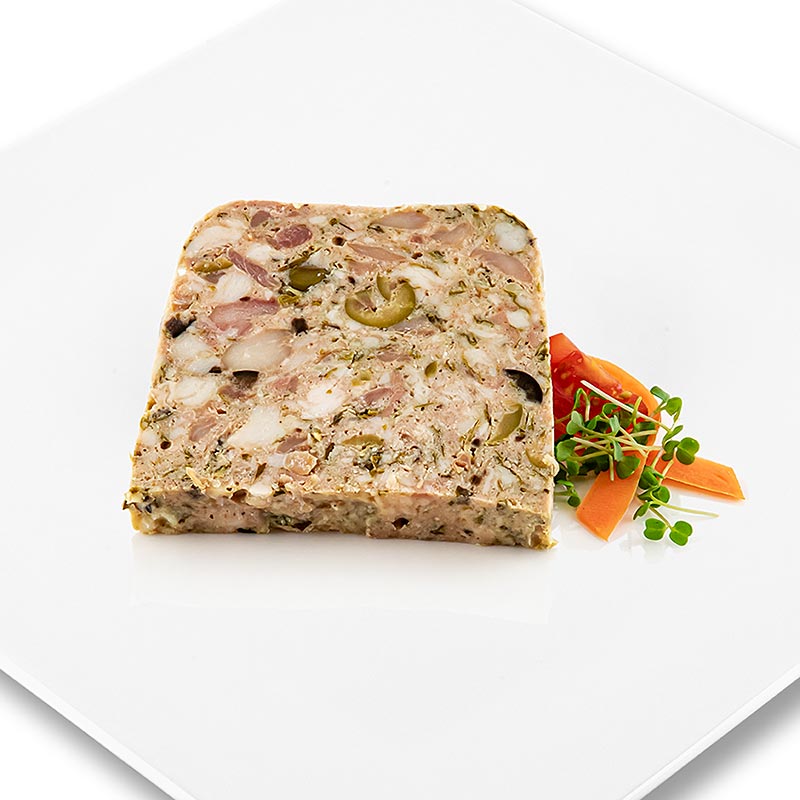 Terrine de lapin aux olives, Rougié, 1 kg