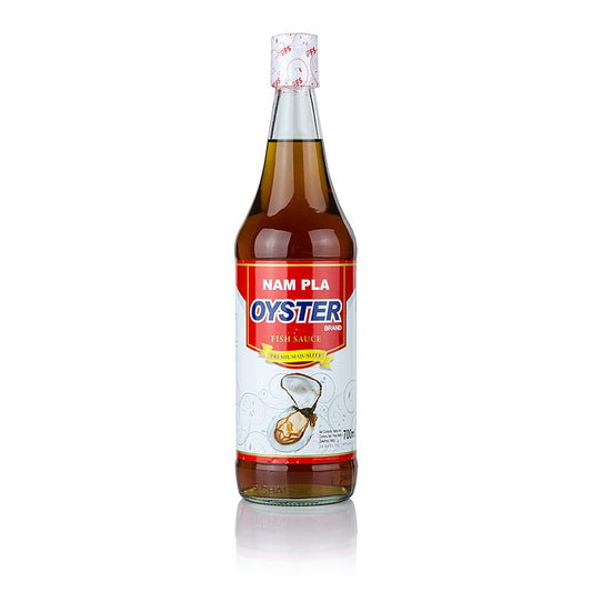 Fisch-Sauce, hell, Oyster Brand, 700 ml - Traditionell hergestellte, fermentierte Fischsauce, unentbehrlich in der südostasiatischen Küche