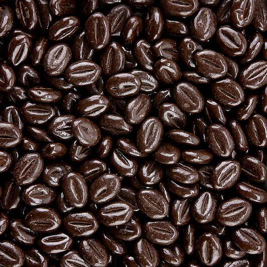 Mokka Bohnen aus Zartbitterschokolade, 1 kg - Perfekte essbare Dekoration für Torten, Sahne, Cremes oder Desserts