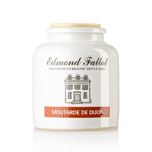 Premium Fallot Dijon-Senf in einer 460-ml-Dose mit feiner Textur und würzigen Aromen, ideal für französische Gerichte und raffinierte Geschmackskombinationen Ideal zum Verfeinern von Saucen, Marinaden und Dressings