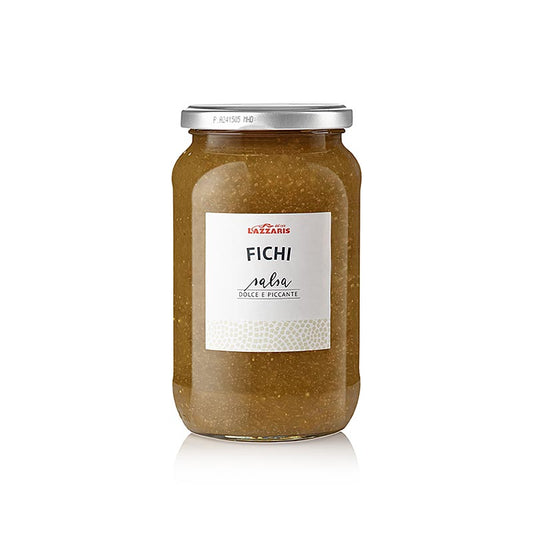 Feigen-Senf-Sauce, nach Tessiner Art, 750 g - Ideal für Pute, Wirsing, Krapfen und Käse, mit süßlich-scharfem Geschmack