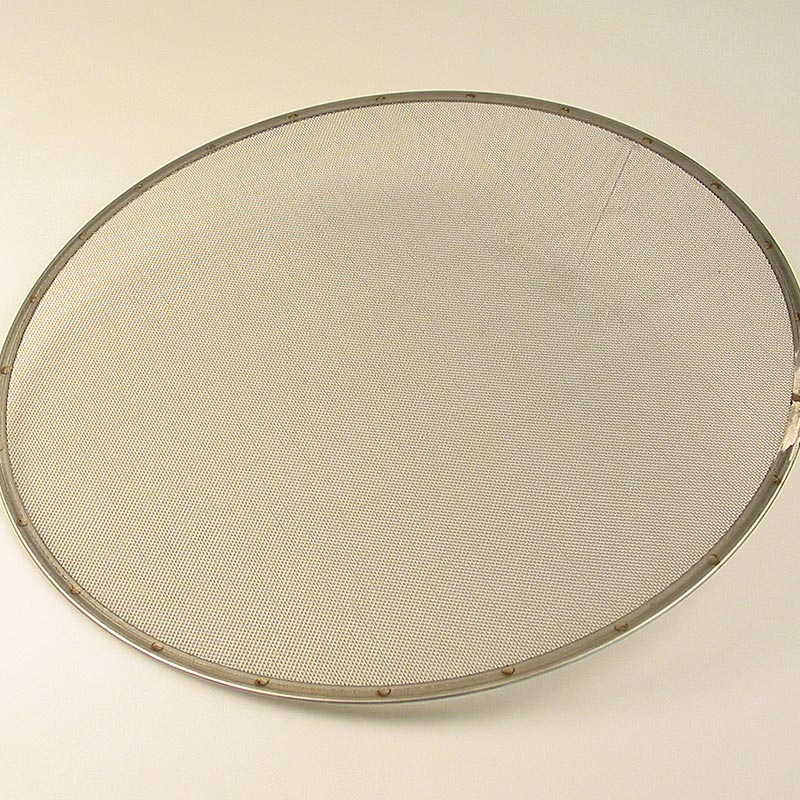 Ersatz Sieb für Passiersieb (Art13089), ø 36cm, 0,8mm Maschenweite, 1 St - Austauschbares Sieb mit einer Maschenweite von 0,8mm Ø, passend für das Passiersieb Art13089, hergestellt aus professionellem, rostfreiem Edelstahl