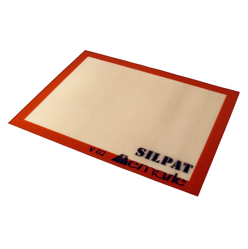 Silikon-Backmatte mit Glasfaserverstärkung für gleichmäßiges Ausrollen und Backen