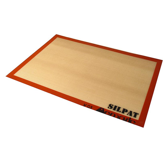 Silikon-Backmatte Silpat, 58,5 x 38,5cm, mit Glasfaserverstärkung, zum Ausrollen und Backen geeignet