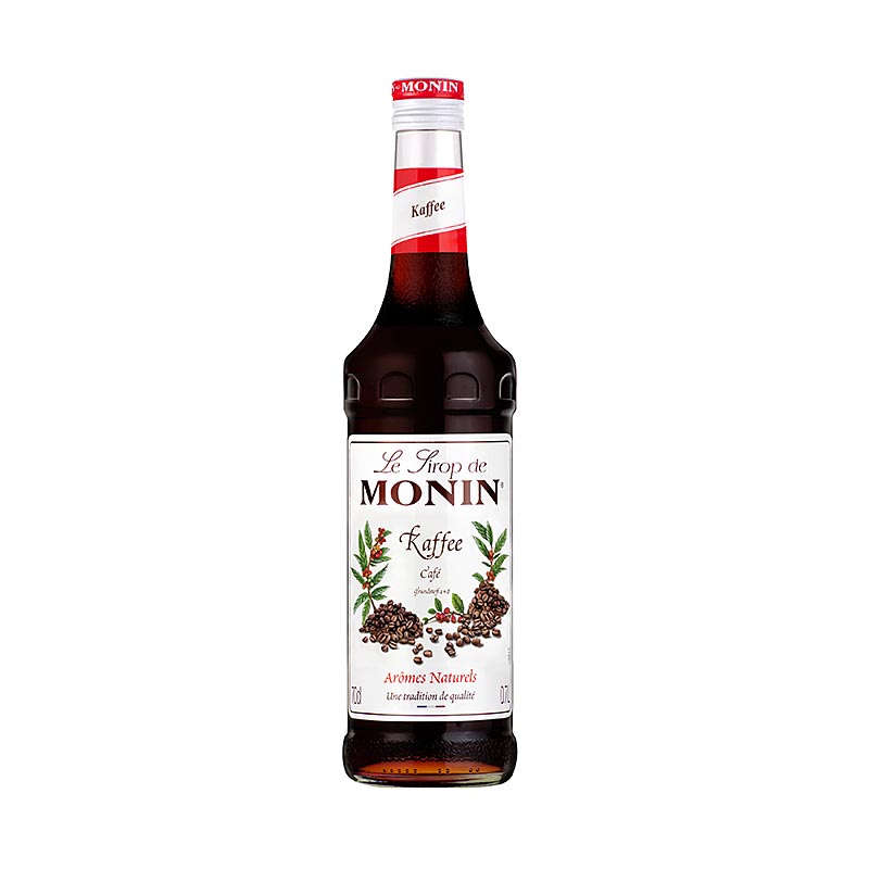 Monin Café Sirup, 700 ml - Vielseitiger Sirup für Cocktails, Desserts, Kaffee und mehr, mit hoher Konzentration und Café-Geschmack