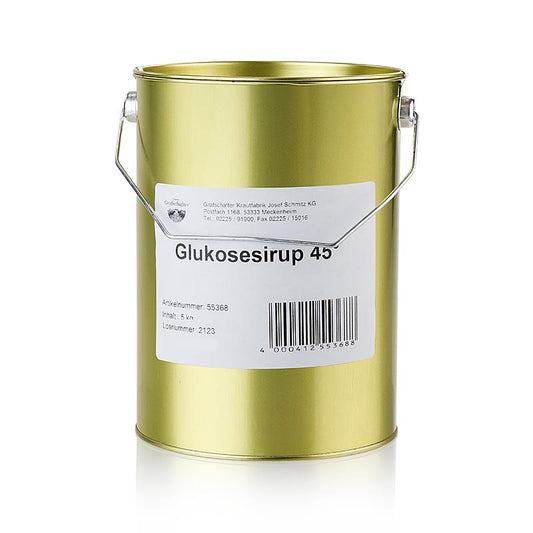 Glukosesirup 45° - Bonbonsirup, 5 kg: Wichtiger Rohstoff für Süßwaren, Marmeladen, Feinbäckerei und Speiseeis