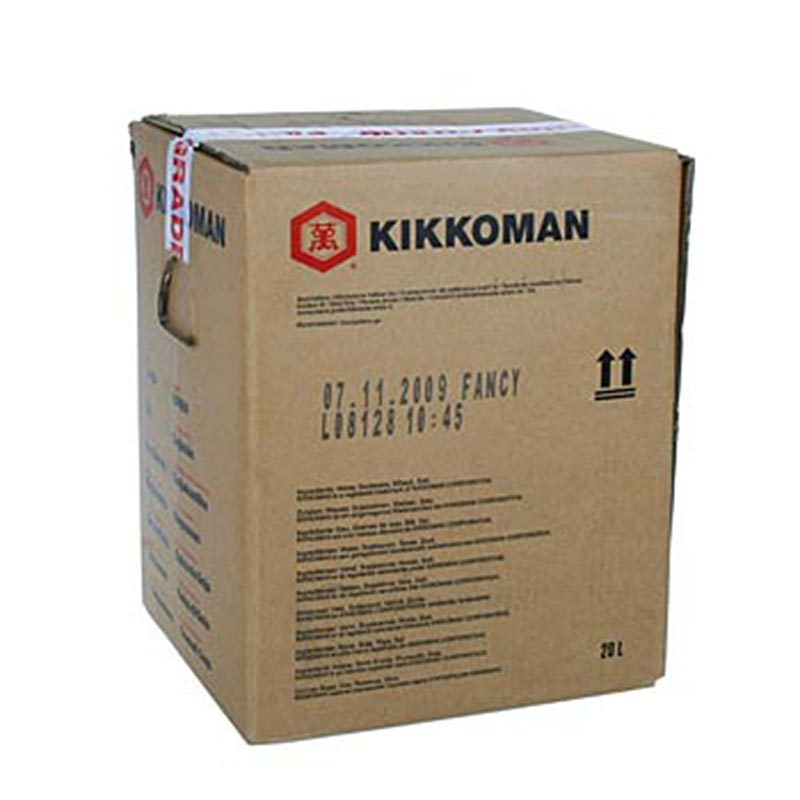 Soja-Sauce - Shoyu Fancy, Kikkoman, Japan, 20 l - Intensive Umami-Geschmack auszeichnend für dieses hochwertige Produkt