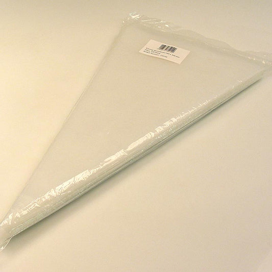 Poche à douille, jetable, 54,5cm de long, 30cm d'ouverture, 75µ, 100 pièces