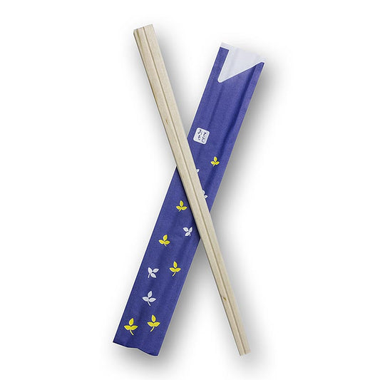 Ess-Stäbchen aus Holz für Sushi oder Reisgerichte, 20cm lang, Einweg, 40 Paar