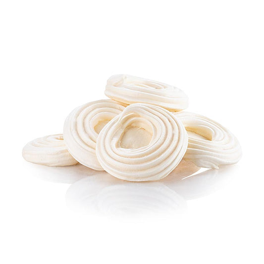 Meringue tartelettes, 7cm in diameter, from HUG, 966g, 120 pieces, delicious dessert (English)