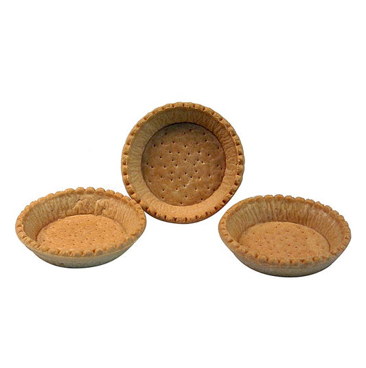 Runde, 9 cm große, helle und salzige Snack-Tartelettes, 3,12 kg, 120 Stück, ideal für herzhafte Füllungen und die einfache Zubereitung von Partysnacks