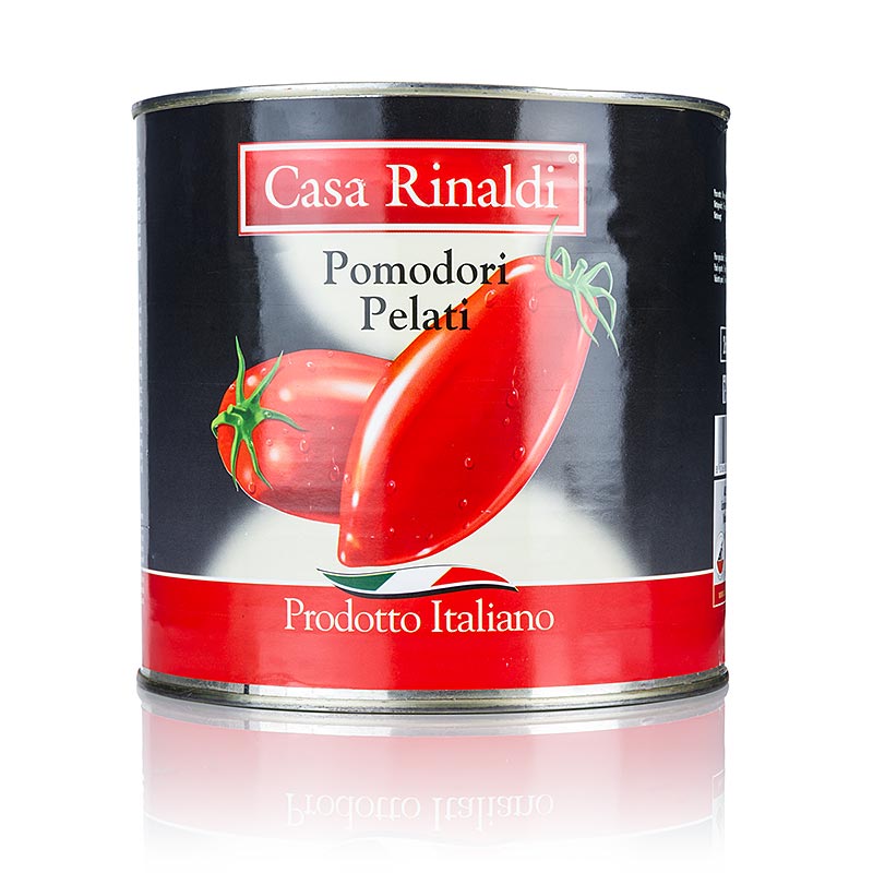 Geschälte ganze Tomaten, in Tomatensaft eingelegt, ideal für Tomatensaucen und Pasta