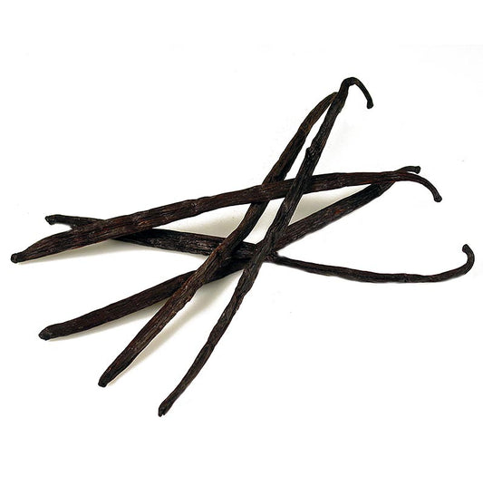 Bourbon-Vanille Schoten - Superior Qualität, Papua Neuguinea, 50 St - Fein duftende Gewürzvanille-Stangen, ca 15-18cm lang, mit intensivem, harmonischem Geschmack Die perfekte Ergänzung zu Desserts und Krustentieren