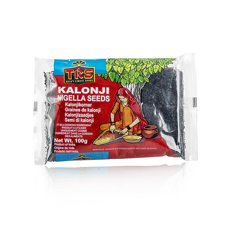 Schwarzkümmel/Zwiebelsamen/Nigella, 100 g - Hochwertige Samen mit subtilem nussigen und leicht bitteren Geschmack, vielseitig einsetzbar für Currys, Brot, Salate und gegrilltes Gemüse, verpackt in einer luftdichten 100-Gramm-Packung für lang anhaltende Frische