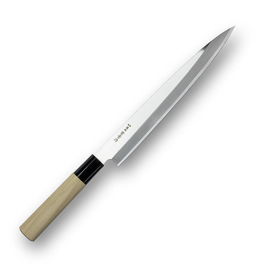 German

SEO-freundlicher Alt-Text: Haiku Home HH-04 Sashimi Fischmesser, 21,5 cm, 1 Stück, hochwertiges japanisches Messer für präzises Schneiden von Fisch und Sashimi