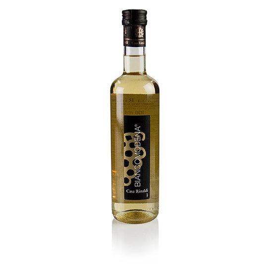 Balsamico Bianco Condimento, Casa Rinaldi, 500 ml - Flasche hochwertigen weißen Balsamico-Essigs