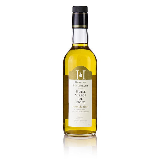 Huilerie Beaujolaise Walnussöl, geröstet, Auslese Nativ, 500 ml - hochwertiges, prämiertes Nussöl aus Beaujeu, ideal für bittere Rohkost und stärkehaltige Nahrungsmittel