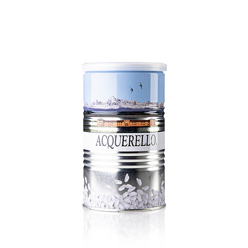 Acquerello Carnaroli Risotto Reis, 1 Jahr gealtert, 500 g - Premium-Qualität aus dem Piemont, mit klarem Schmelzwasser bewässert und 1-3 Jahre gelagert, für bissfestes und aromatisches Risotto