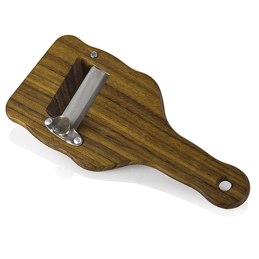 Affetta tartufi, legno, lama liscia, 1 pz.