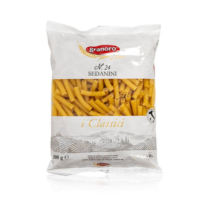 Granoro Sedanini, ähnlich der Penne Rigate, No.24, 500 g