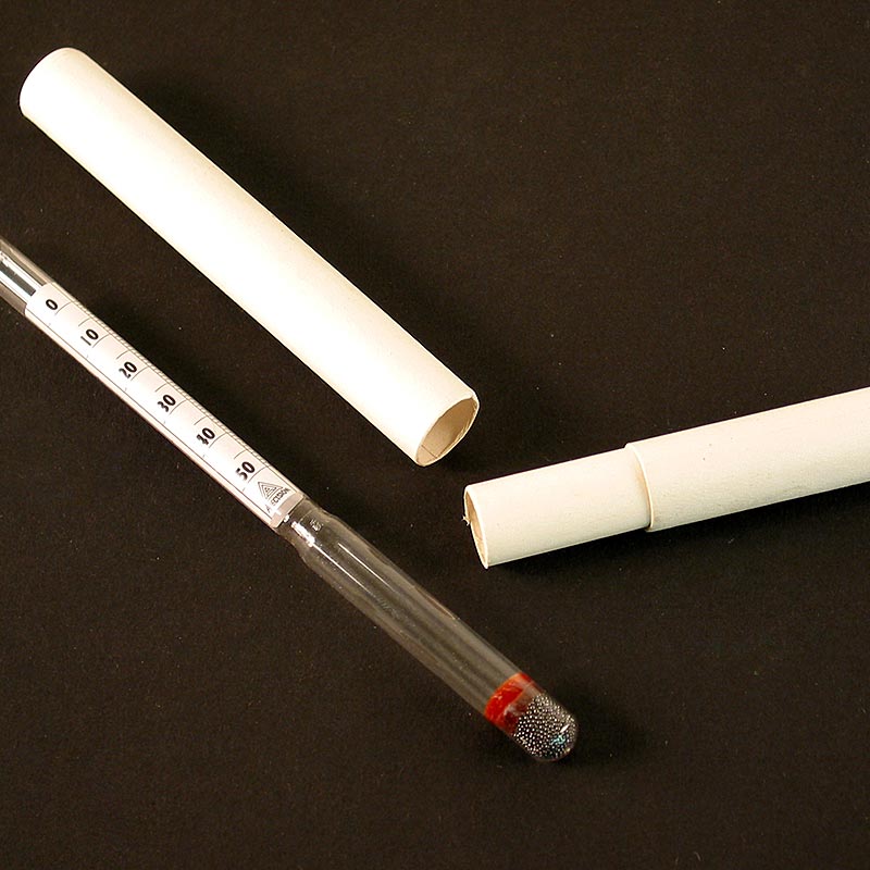 Zucker-Messgerät/-Prober zum Konsistenzmessen, 0°-50° Baumé, 1 St - Ein Zuckerprober zum Messen der Konsistenz mit Schrotbelastung, verpackt von 0 bis 50 Baumé