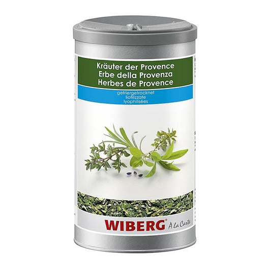 Wiberg Kräuter der Provence, gefriergetrocknet, 100 g | Salz, Pfeffer, Gewürze, Aromen,Trockengemüse | thungourmet