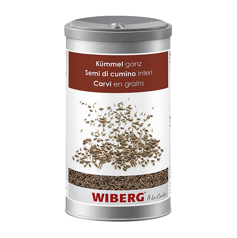 Wiberg Kümmel, ganz, 600 g - Aromatisch-würziger Kümmel, ideal für Brot, Salate, Fleischgerichte und mehr