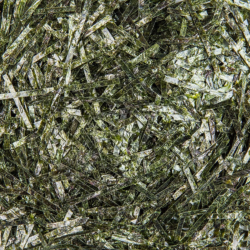 Kizami Nori, fein geschnitten in Streifen, 100 g - Getrocknete Algen für Sushi, auch perfekt in Salaten und Suppen
