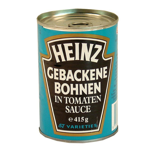 Baked Beans in Tomatensauce, Heinz, 415 g - Kultiger Klassiker der gebackenen Bohnen in leckerer Tomatensauce