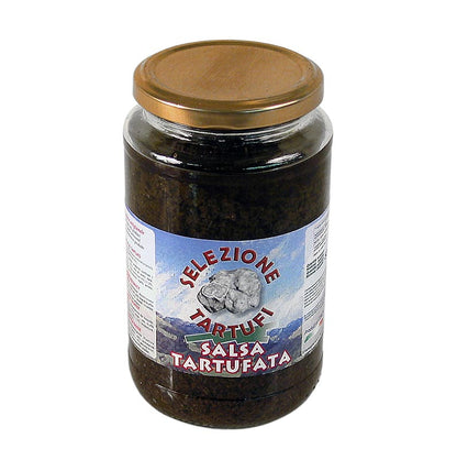 Sauce aux truffes, avec truffes d'été & olives, 500 g