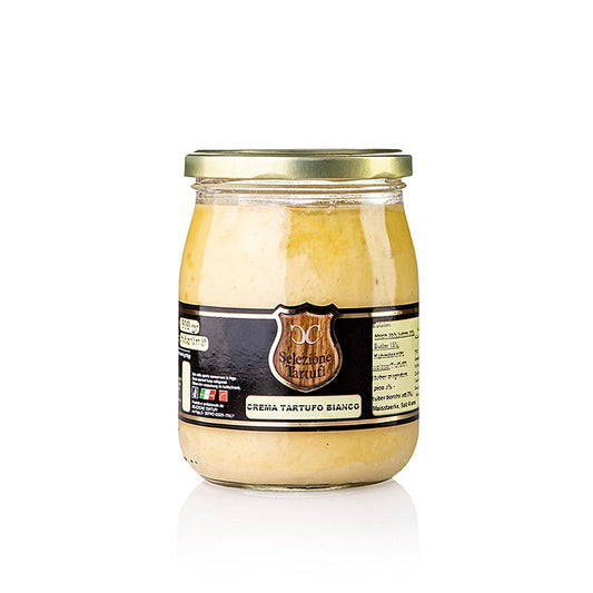 Crème de truffes, à la truffe blanche (tuber magnatum pico) Crema al Tartufo Bianco, 500 g