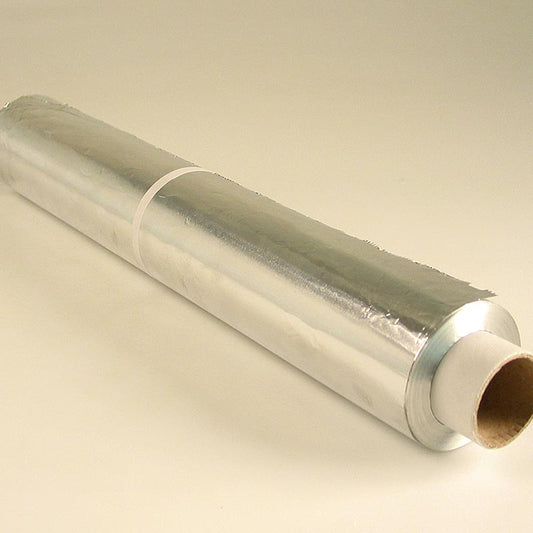 Alufolie für Folienspender, 45cm x 150m, 1 St - Extra lange und breite Alufolie zur Verwendung im praktischen Folienspender