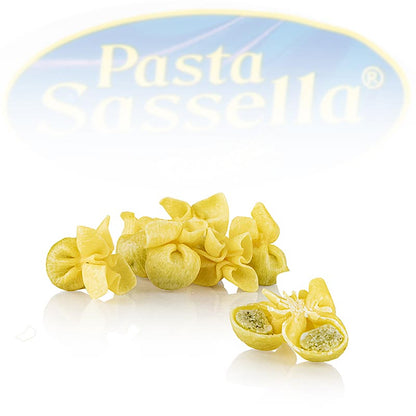 Fagottini freschi con rucola, ricotta e Grana Padano, Sassella, 500 g