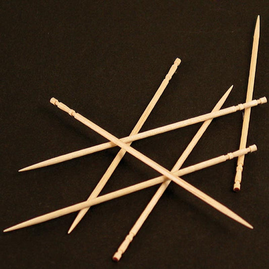 Satay-Sticks aus Holz, Japan Picker, dünn, ø 2mm, 10cm, 1000 St