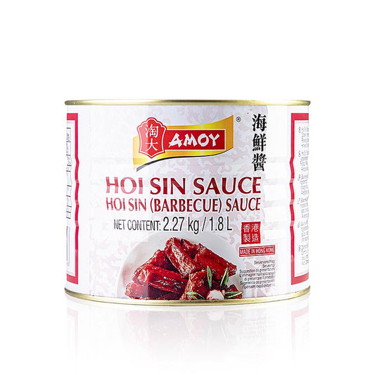 Hoi Sin Sauce, Amoy, 2,27 kg - authentischer Geschmack Asiens, ideal zum Marinieren, Glasieren und Dippen, reichhaltig, süß und leicht pikant, importiert aus China, sorgfältig ausgewählt für Hobbyköche und professionelle Gastronomen