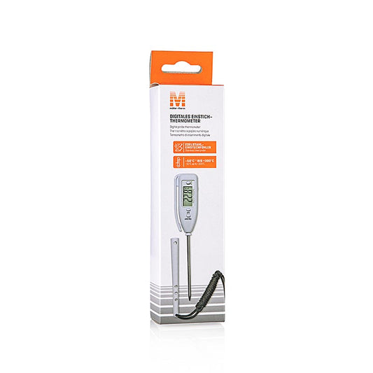 Thermomètre numérique, avec sonde à piquer, -50°C à +300°C, 1 pc